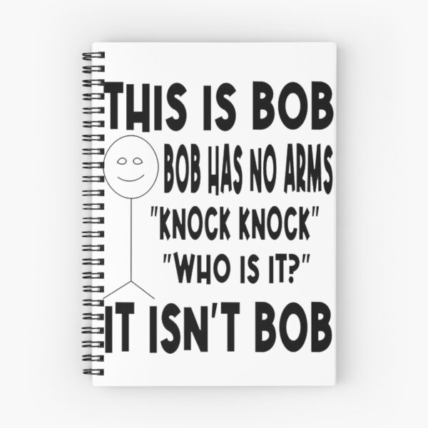 Item preview, this is bob bob has no arms knock knock designed and sold by umasana.