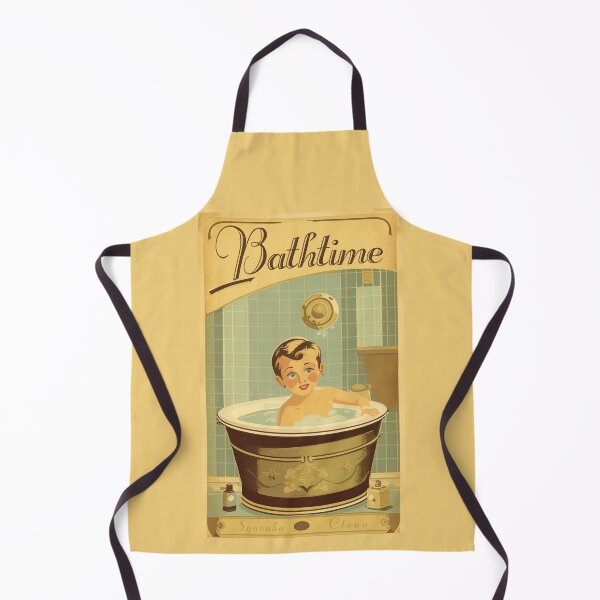 Item preview, Bathtime kid retro (#01) [Create a set!] designed and sold by SolidEarthArt.