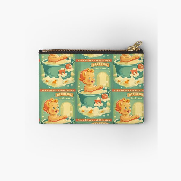 Item preview, Bathtime kid retro (#02) [Create a set!] designed and sold by SolidEarthArt.