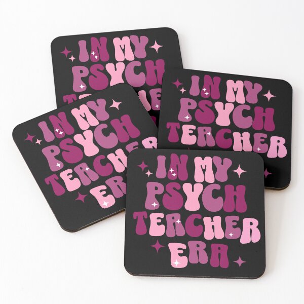Item preview, Psychology Teacher | In My Psych Teacher Era | Funny Teacher | Retro | Groovy Pink | Psychology designed and sold by ShoniwDesigns.