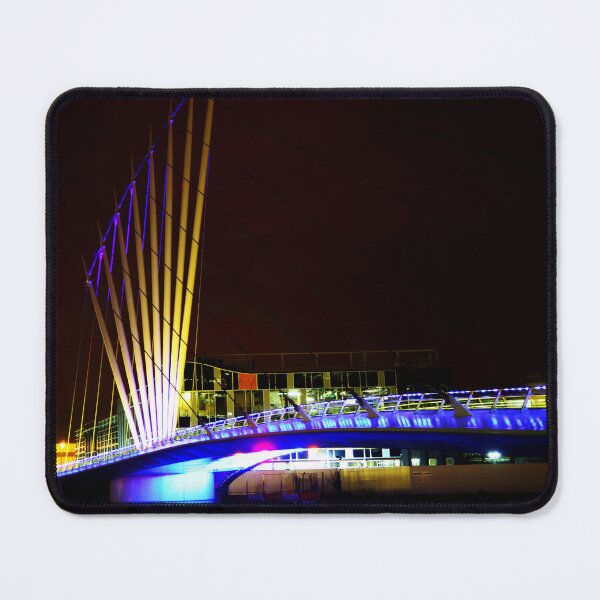 Item preview, Illuminated Footbridge at Media City designed and sold by MartinPhotos.