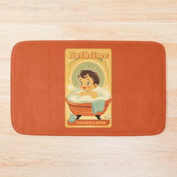Item preview, Bathtime kid retro (#03) [Create a set!] designed and sold by SolidEarthArt.