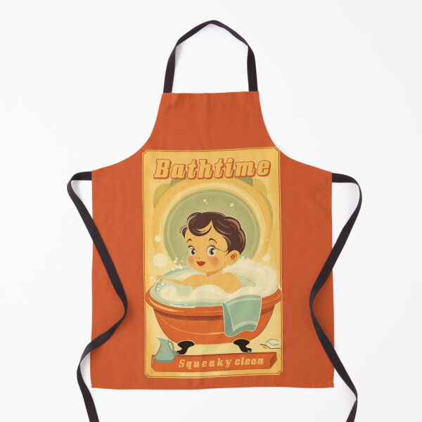 Item preview, Bathtime kid retro (#03) [Create a set!] designed and sold by SolidEarthArt.