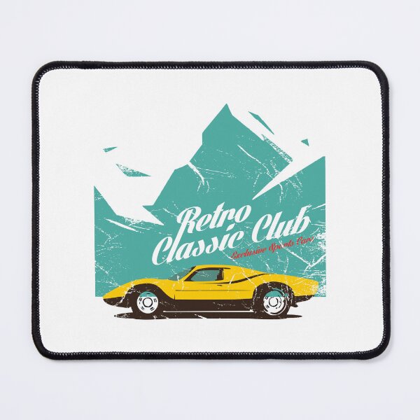 Item preview, Retro Classic Car Club designed and sold by etraveler.