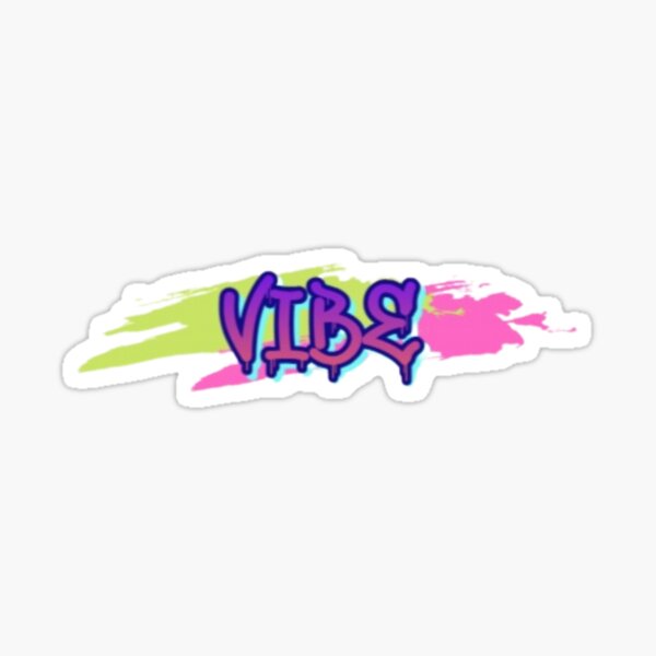 Item preview, VIBE graffiti style designed designed and sold by CutiesBoutique.