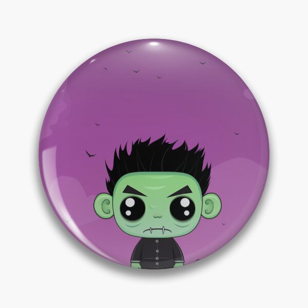 Artikelvorschau, Frankie's Charm: Cute Frankenstein Art entworfen und verkauft von Digi-Artsy.
