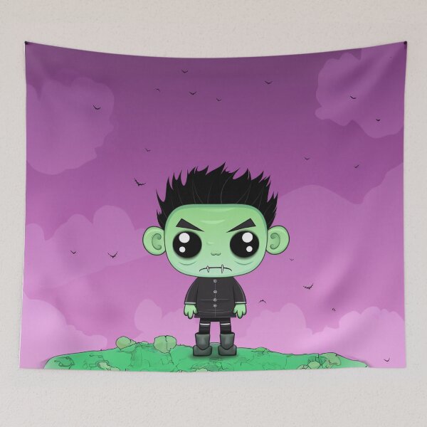 Item preview, Frankie's Charm: Cute Frankenstein Art designed and sold by Digi-Artsy.