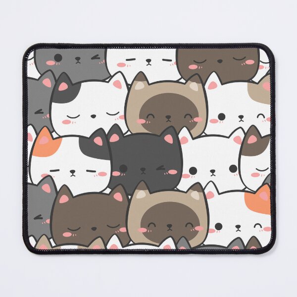 Item preview, cat seamless pattern designed and sold by DdemocrazydizZ.