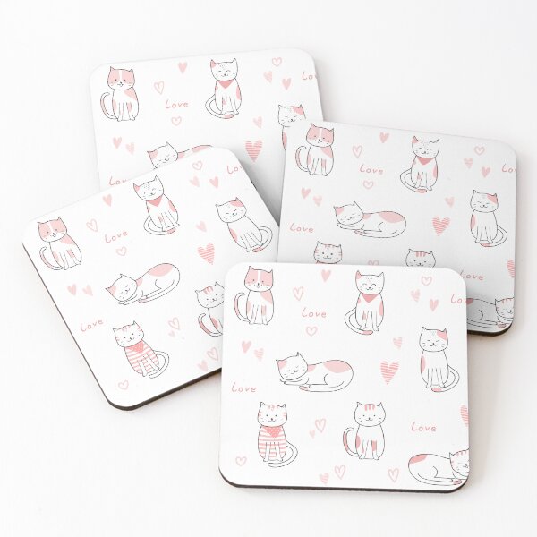 Item preview, cat seamless pattern designed and sold by DdemocrazydizZ.