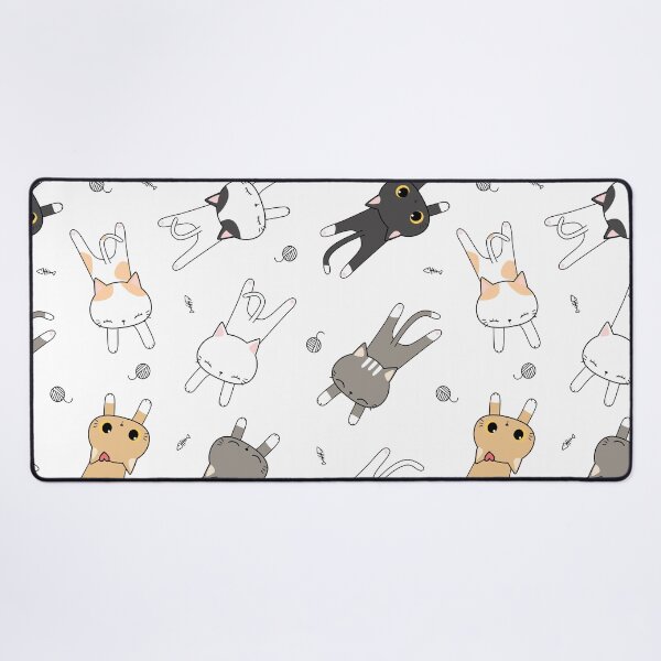 Item preview, cat seamless pattern designed and sold by DdemocrazydizZ.