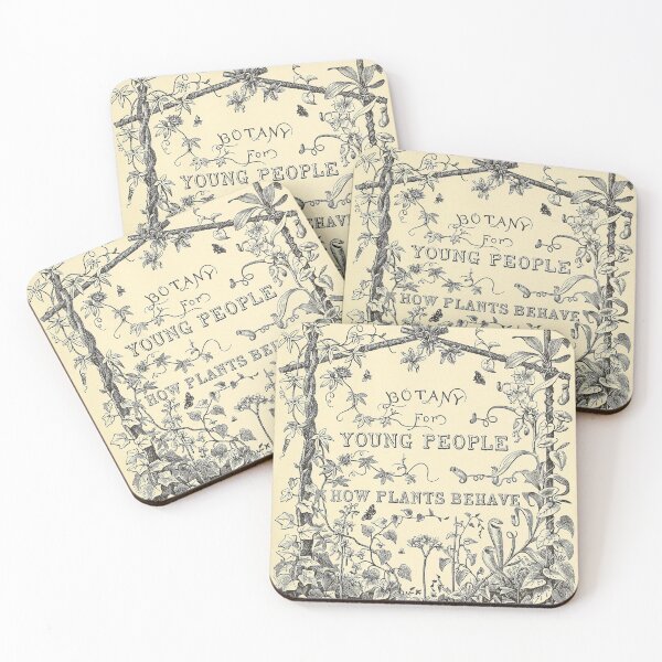 Item preview, Botany for Young People. 1872 Antique Book Cover Art designed and sold by killies.