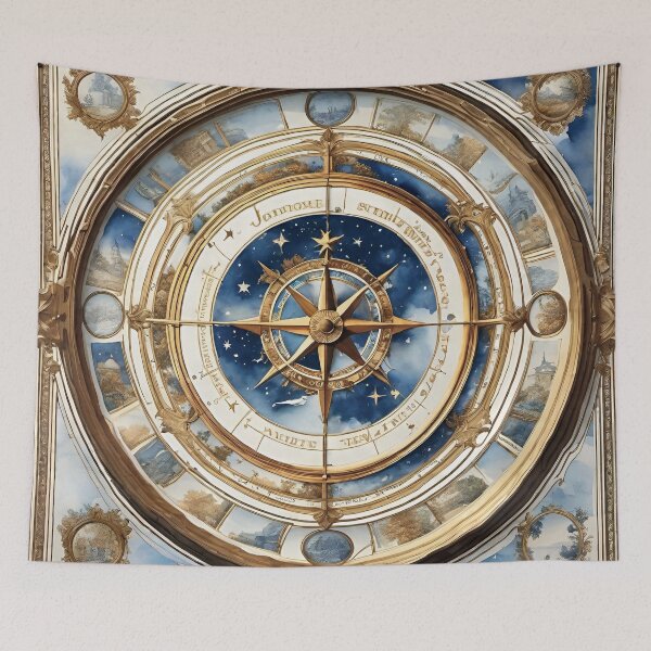 Item preview, Heavenly Planets Toile Two designed and sold by FincastleDesign.