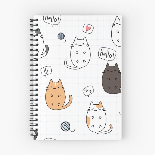 Item preview, cat seamless pattern designed and sold by DdemocrazydizZ.