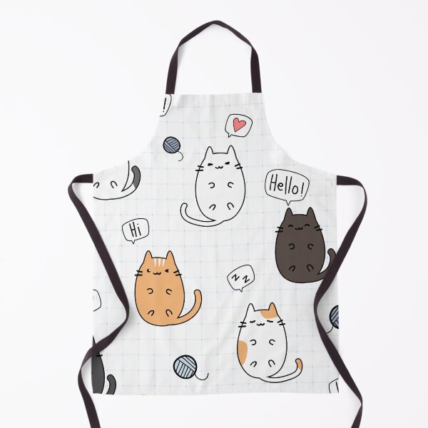 Item preview, cat seamless pattern designed and sold by DdemocrazydizZ.