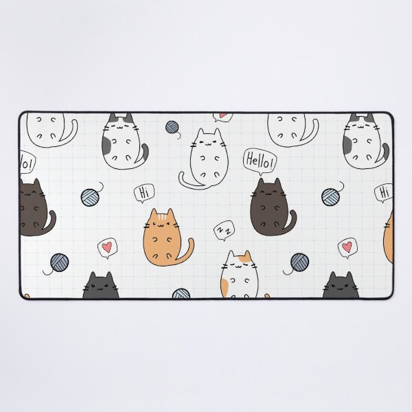Item preview, cat seamless pattern designed and sold by DdemocrazydizZ.