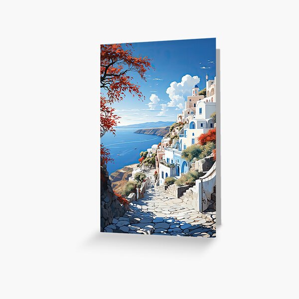 Item preview, Greece. Gorgeous Views of Greece. 8 designed and sold by YOTA-ART.