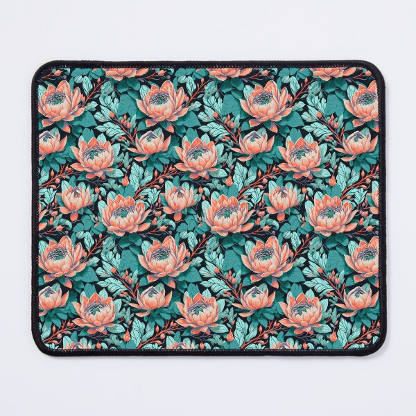 Item preview, King Protea Flower Seamless Pattern | South Africa National Flower | National Sport Symbol designed and sold by d247.