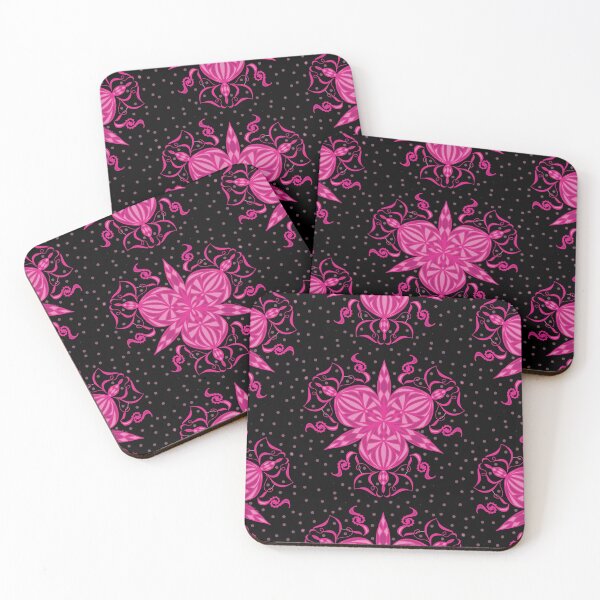 Item preview, Barbie-inspired pink mandala, dark version designed and sold by Bridget Vincent.