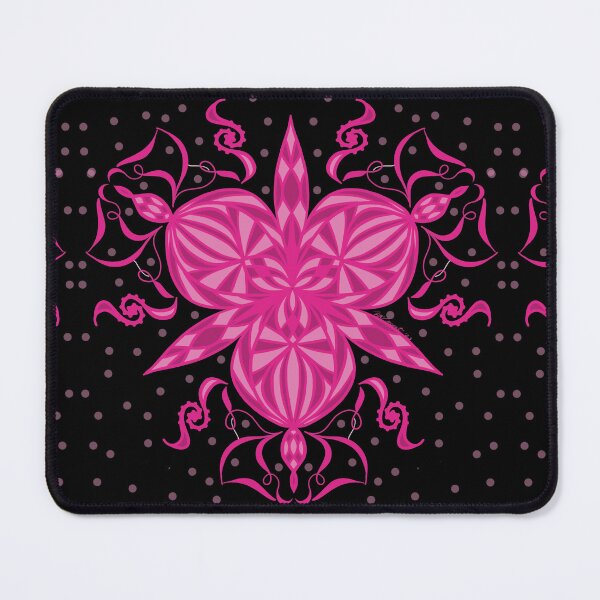 Item preview, Barbie-inspired pink mandala, dark version designed and sold by Bridget Vincent.