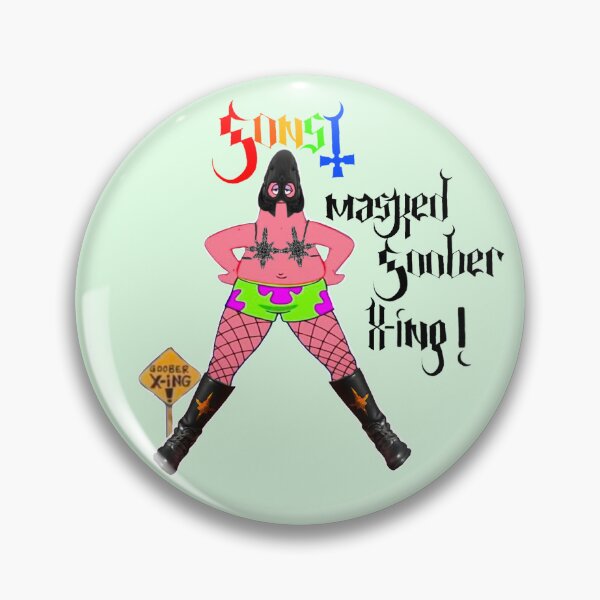 Item preview, The band Ghost, funny meme, Masked Goober X-ing! designed and sold by artghuleh.