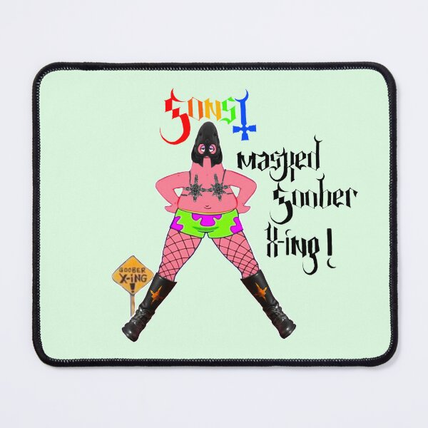 Item preview, The band Ghost, funny meme, Masked Goober X-ing! designed and sold by artghuleh.