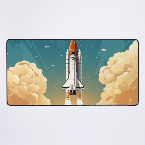 Aperçu de l'œuvre Epic Odyssey: Kennedy Space Center Shuttle Launch créée et vendue par Digi-Artsy.