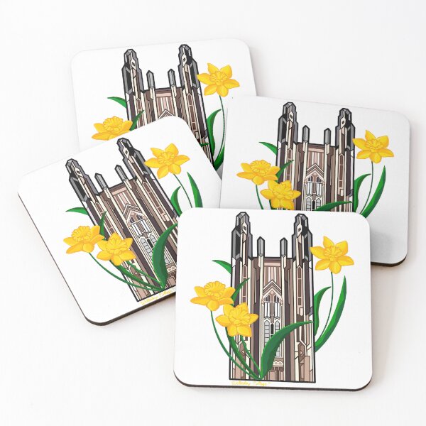 Item preview, Wellesley College Galen Stone Tower Daffodils designed and sold by avadoodle.