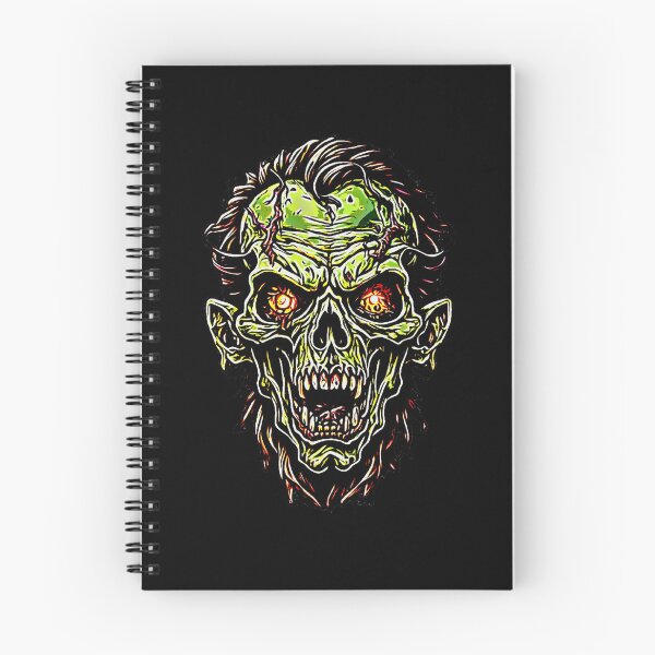 Aperçu de l'œuvre La tête d'un hideux zombie créée et vendue par FlowerandDesing.
