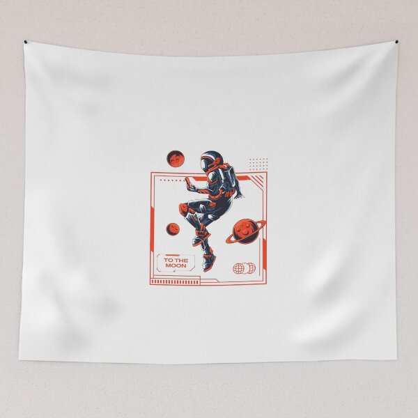 Item preview, An Astronaut in Space designed and sold by MoonRag.