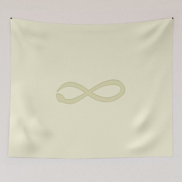 Item preview, Green Snake Infinity Sign Illustration Cool Cute Aesthetic designed and sold by TheEclecticKat.