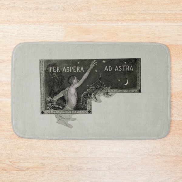 Item preview, Per Aspera Ad Astra classical print designed and sold by TreasuresOfKofi.