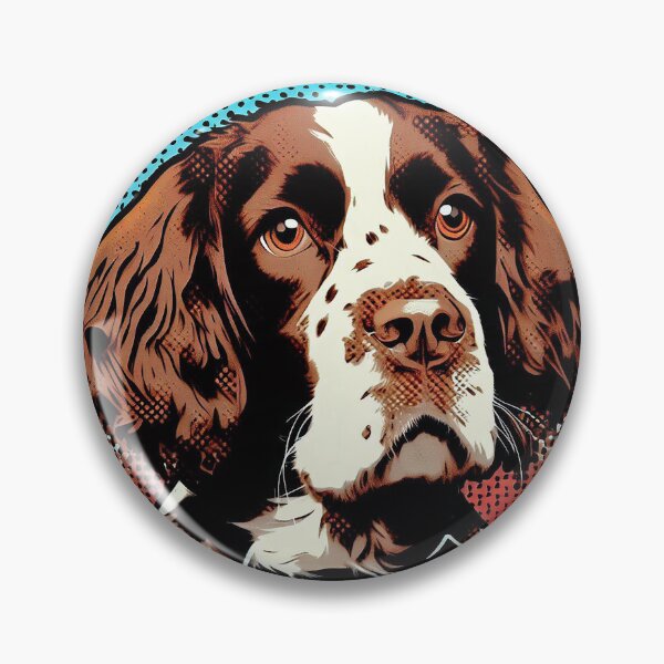 Item preview, Springer Spaniel Pop Art designed and sold by FunnehGacha.