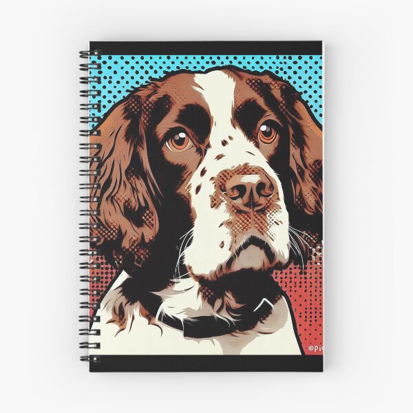 Item preview, Springer Spaniel Pop Art designed and sold by FunnehGacha.