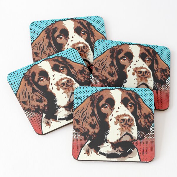 Item preview, Springer Spaniel Pop Art designed and sold by FunnehGacha.