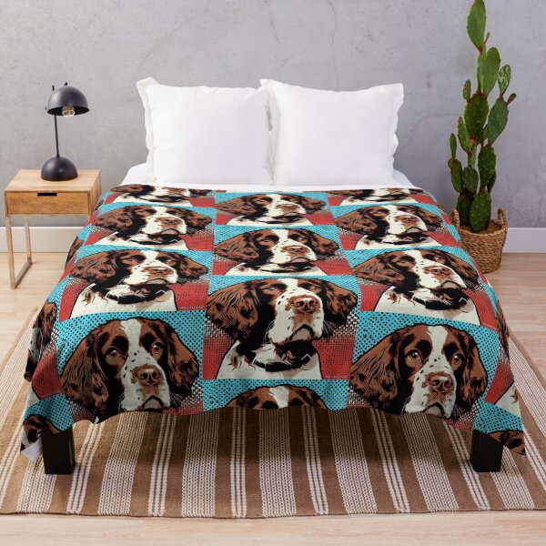 Item preview, Springer Spaniel Pop Art designed and sold by FunnehGacha.