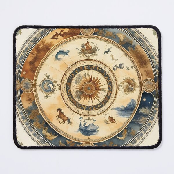 Item preview, Celestial Toile de Jouy Three designed and sold by FincastleDesign.