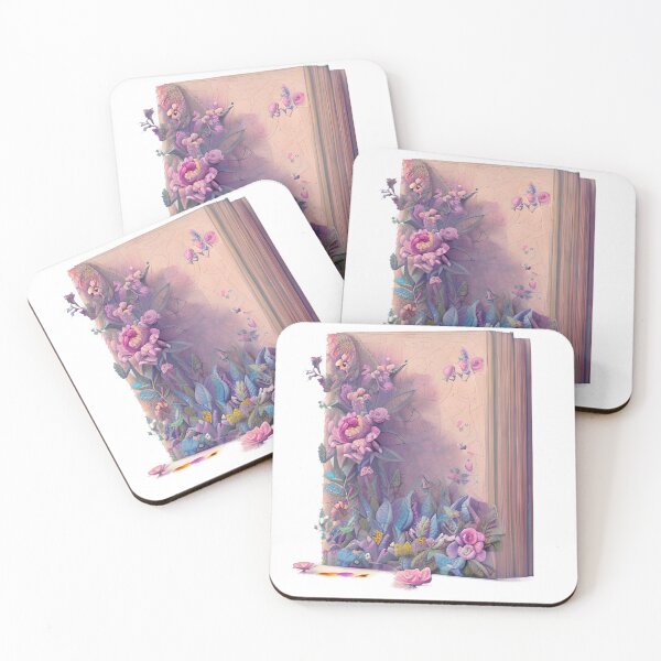 Item preview, Pink Book and Pink Flower designed and sold by TereniaBP.