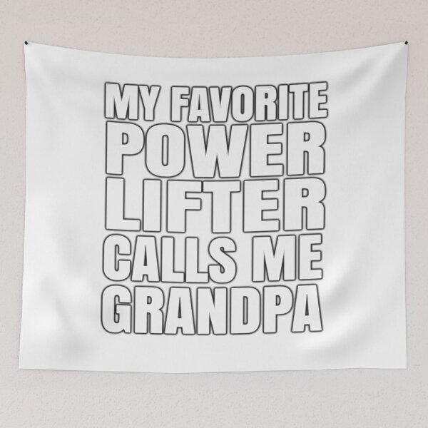 Item preview, My Favorite Powerlifter Calls Me Grandpa Gift  designed and sold by Kiwi-Tienda2017.