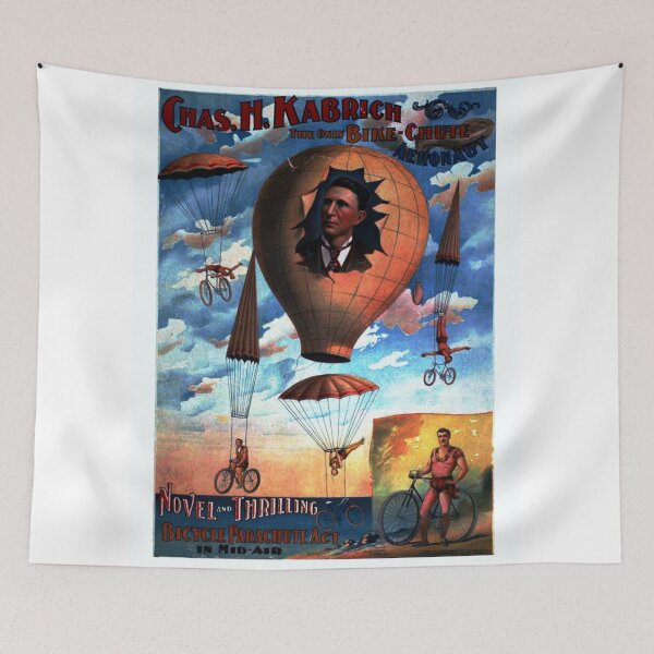 Item preview, The Only Bike-Chute Aeronaut designed and sold by TheCornrCabinet.
