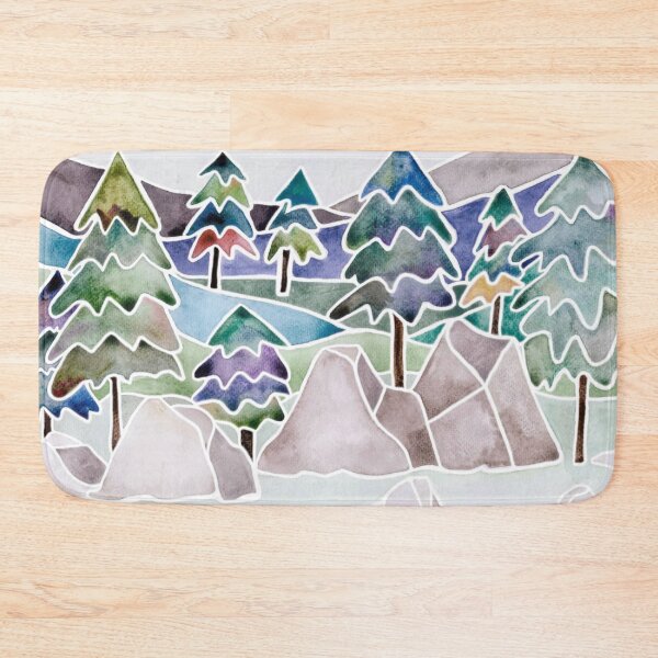 Item preview, Evergreens in the Hills designed and sold by Art by Dorothy Goulet.