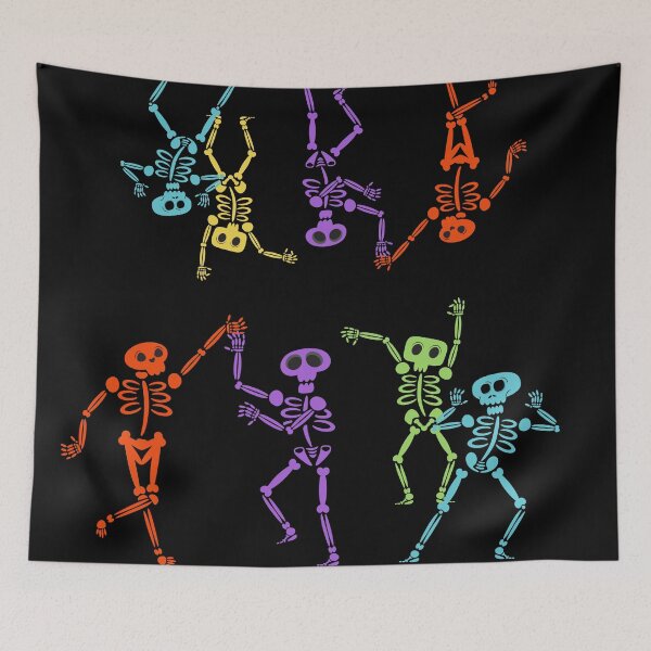 Item preview, Rainbow Skeletons Dancing designed and sold by TheFantazyForge.