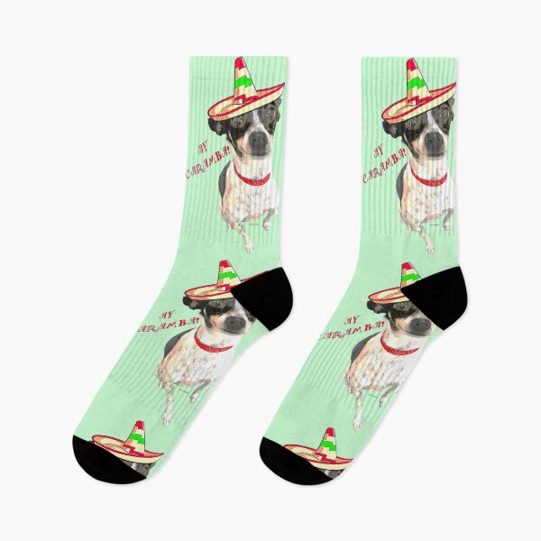Item preview, Ay Caramba! Mexican Hat Chihuahua Dog designed and sold by kristalcurt.