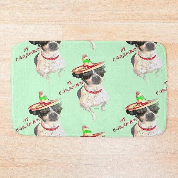 Item preview, Ay Caramba! Mexican Hat Chihuahua Dog designed and sold by kristalcurt.