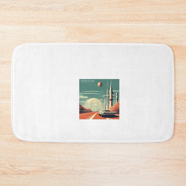 Item preview, a car driving down a road next to tall buildings designed and sold by Dark Fantasy Store.