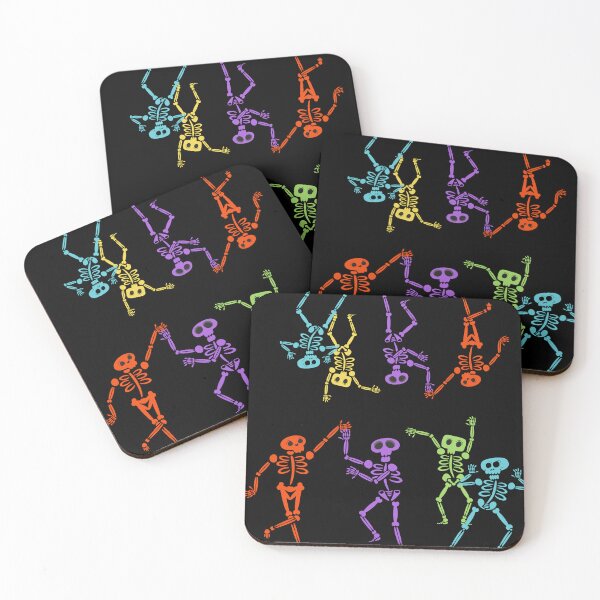 Item preview, Rainbow Skeletons Dancing designed and sold by TheFantazyForge.