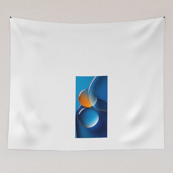 Item preview, a close up of a cell phone with a blue background designed and sold by Dark Fantasy Store.