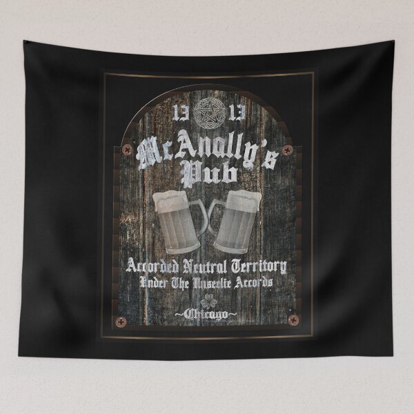 Item preview, McAnallys Pub Sign - Dresden Files designed and sold by HavenDesign.