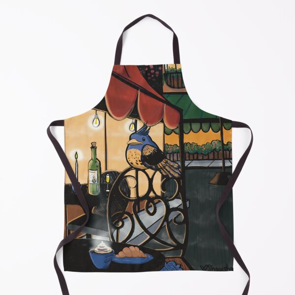 Item preview, Night Bird at a Paris Cafe designed and sold by Love, Shawsha.