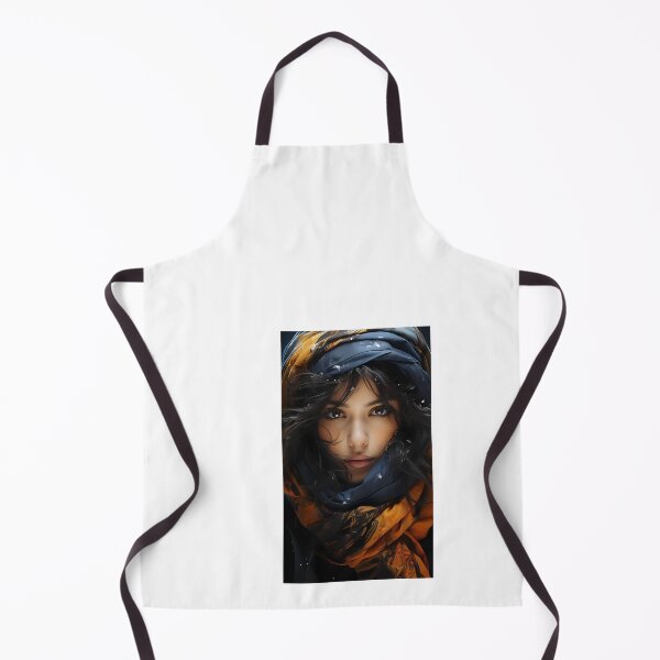 Item preview, a close up of a person wearing a scarf designed and sold by Dark Fantasy Store.