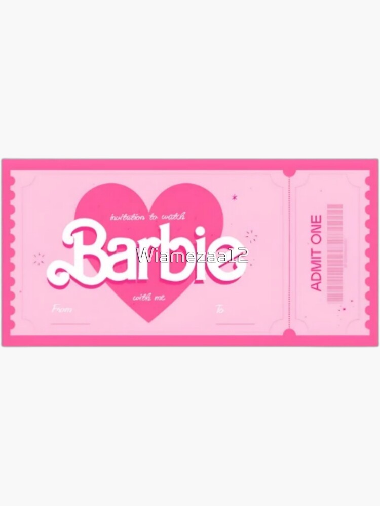 Water Decals - Barbie 3